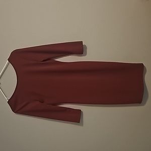 Dark orange dress never use